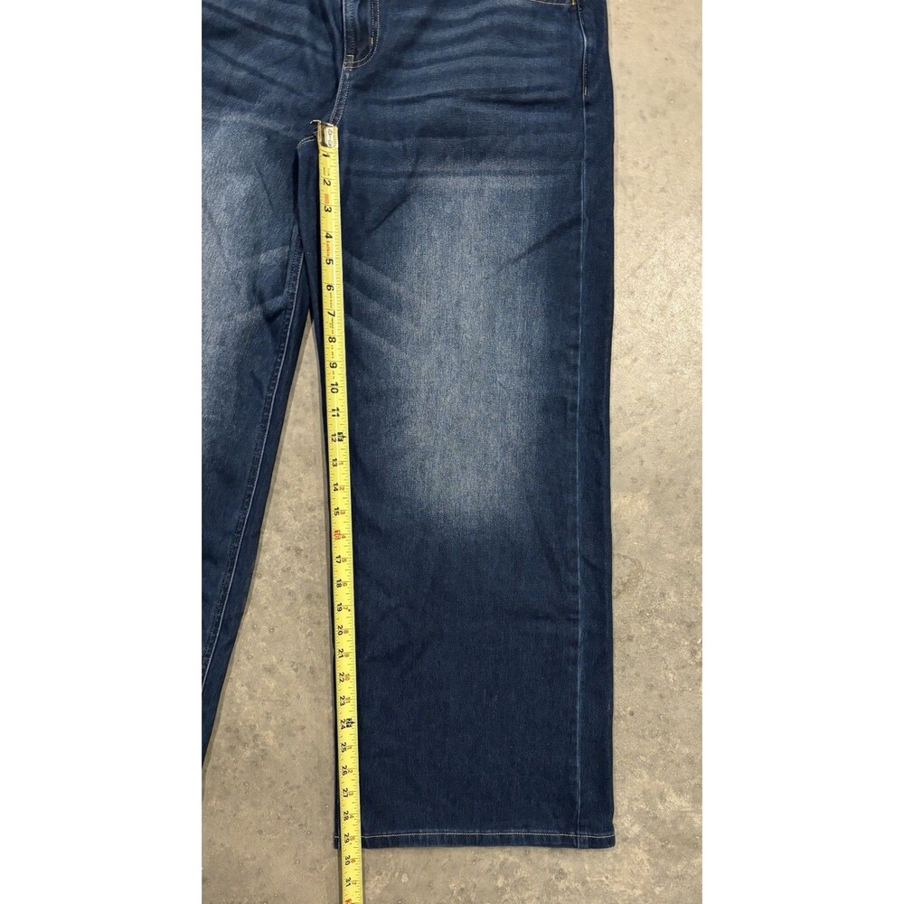 Halara Flex High Waisted Baggy Wide Leg Casual Denim Jeans Women’s Medium M - Picture 5 of 7